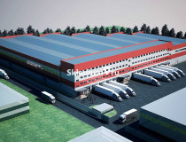 Вид здания. Сухой склад (+18) Склад Нижегородская обл, Арзамасский р-н, село Протопоповка , 45 000 м2 фото 1